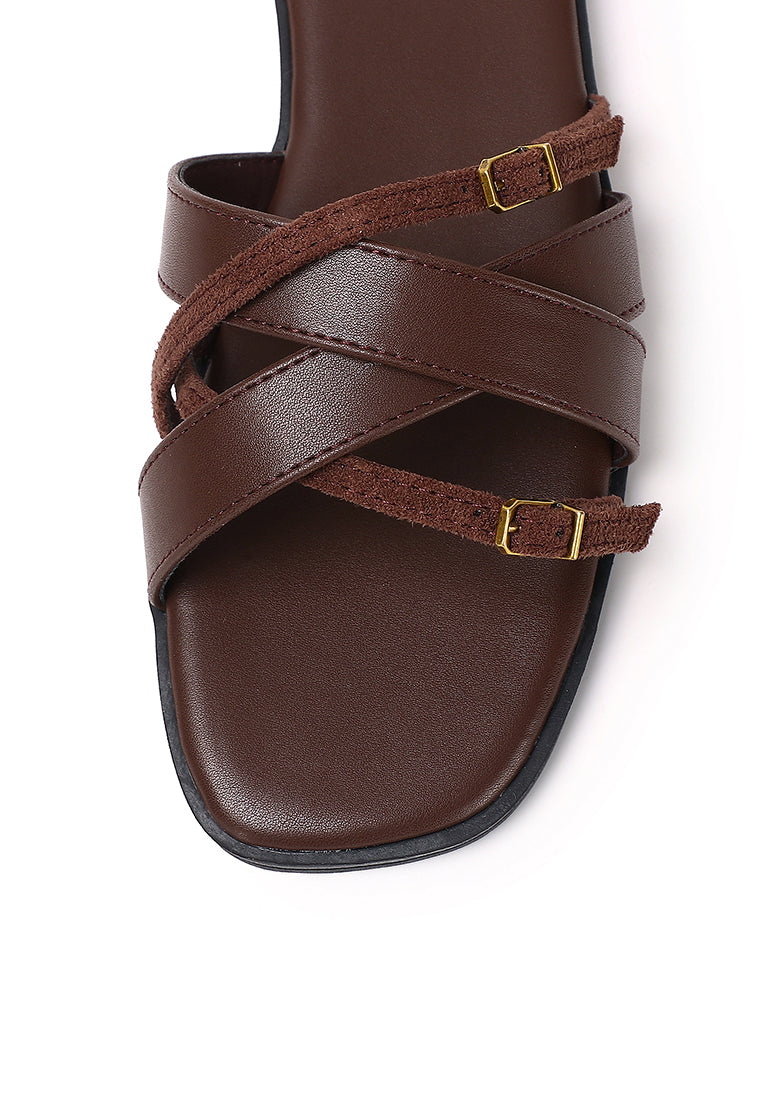 Ari Straps Sandals (Espresso)
