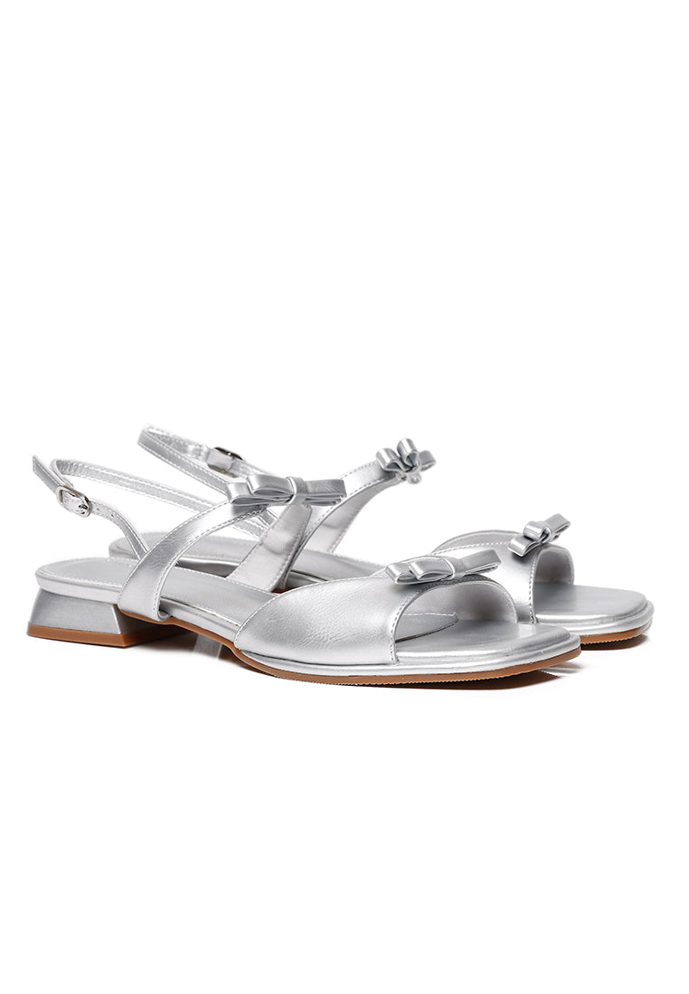 Angelica SlingBack Sandals (Silver)