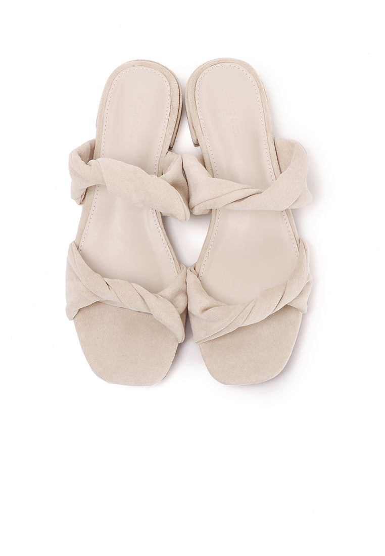 Adelaide Soft Suede Sandals (Beige)