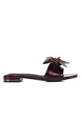 Rowan Floral Sandals (Burgundy)