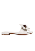 Rowan Floral Sandals (White)