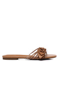 Albie Leaf Sandals (Brown)