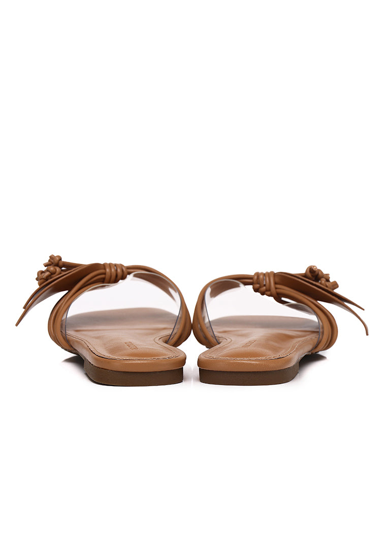Albie Leaf Sandals (Brown)