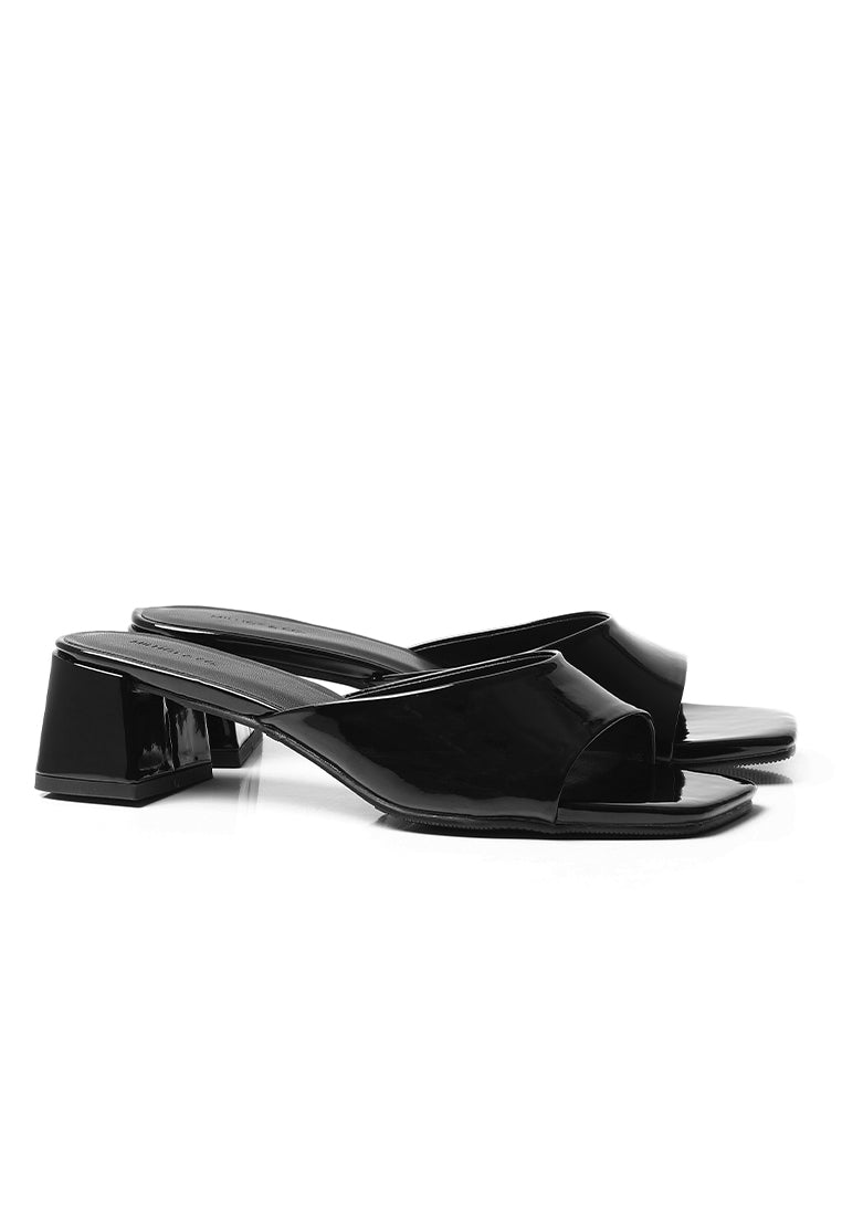 Aria Heels In Patent (Black)