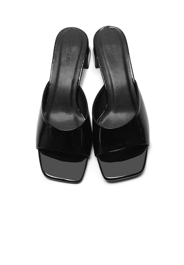 Aria Heels In Patent (Black)