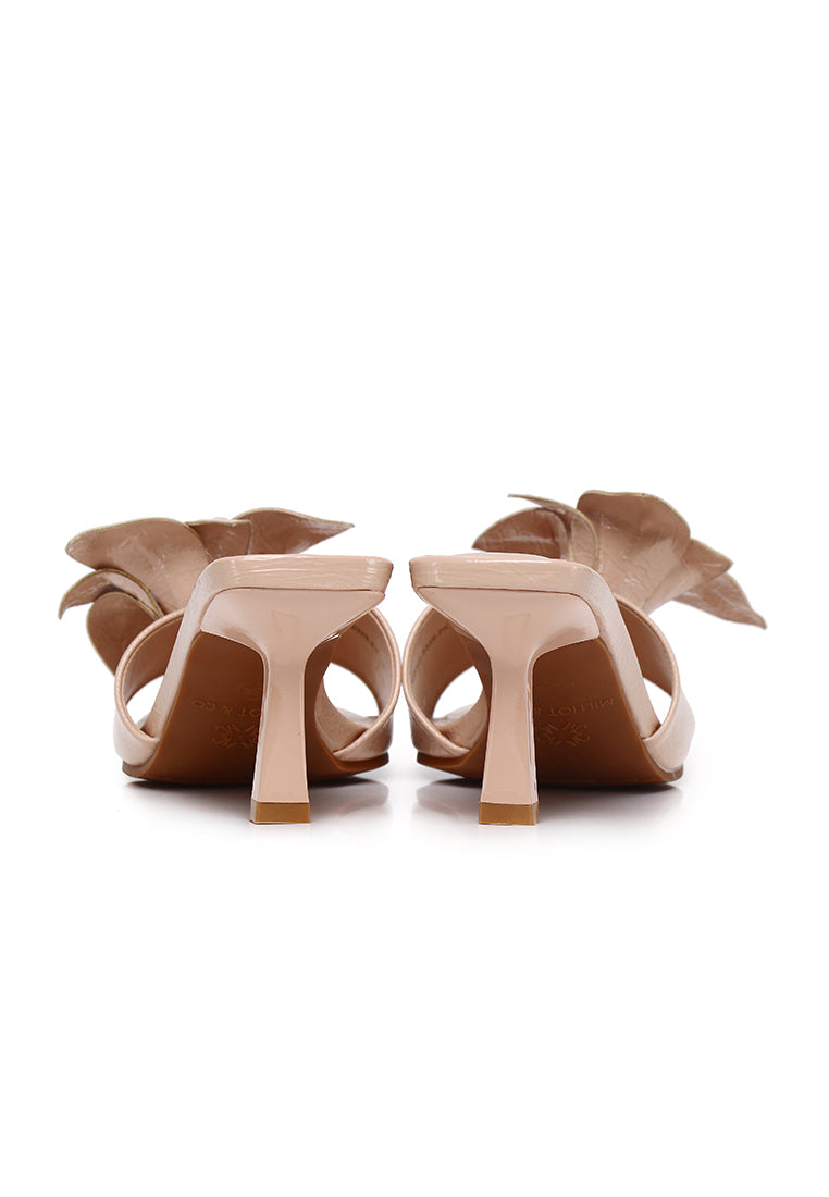 Reese Floral Sandals Heels (Pink)