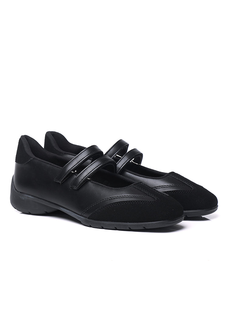 Maven Mary Jane Sneakers (Black)