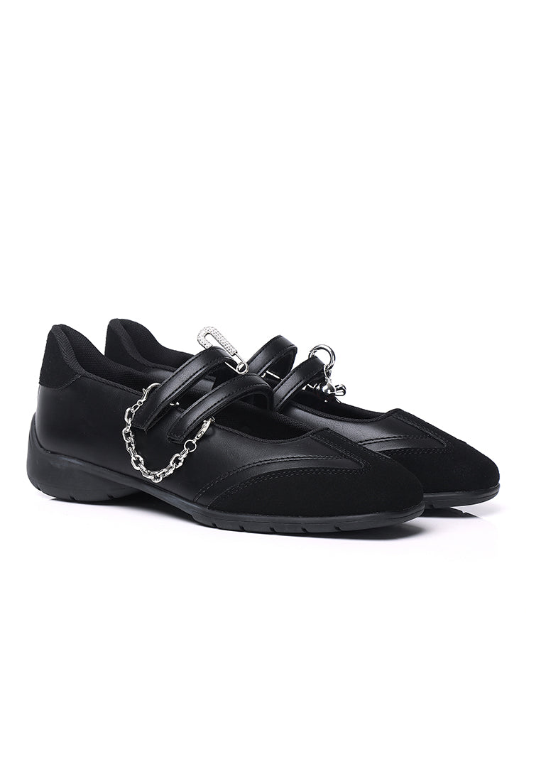 Maven Mary Jane Sneakers (Black)