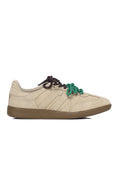 Velvia Round Toe Sneakers (Camel)