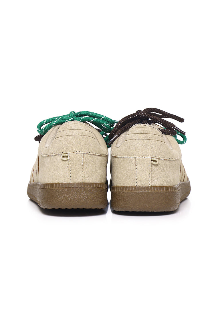 Velvia Round Toe Sneakers (Camel)