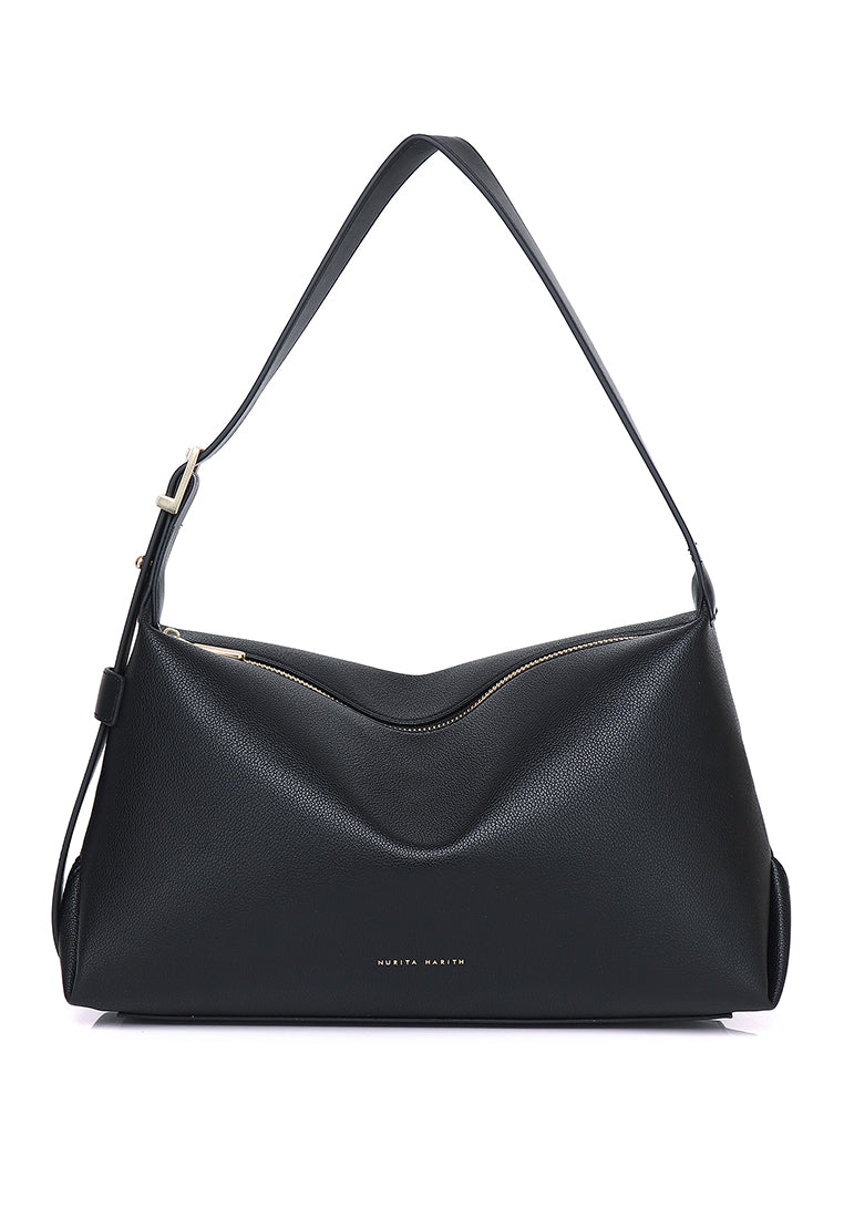 Noelle Two-ways Shoulder Bag (Black)