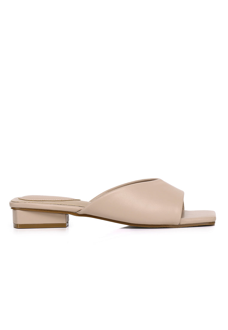 Helisa Slip Ons Sandals (Nude)