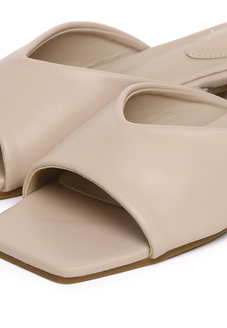 Helisa Slip Ons Sandals (Nude)