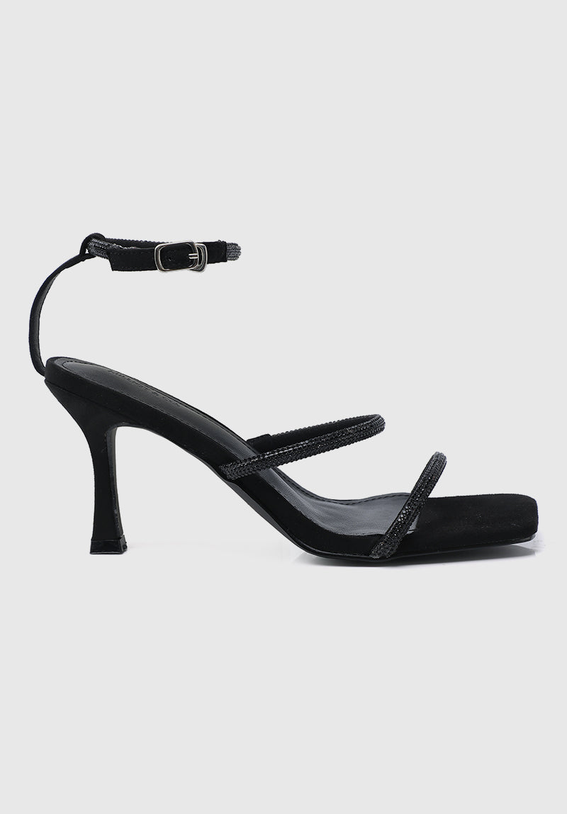 Jobeth Open Toe Heels (Black)