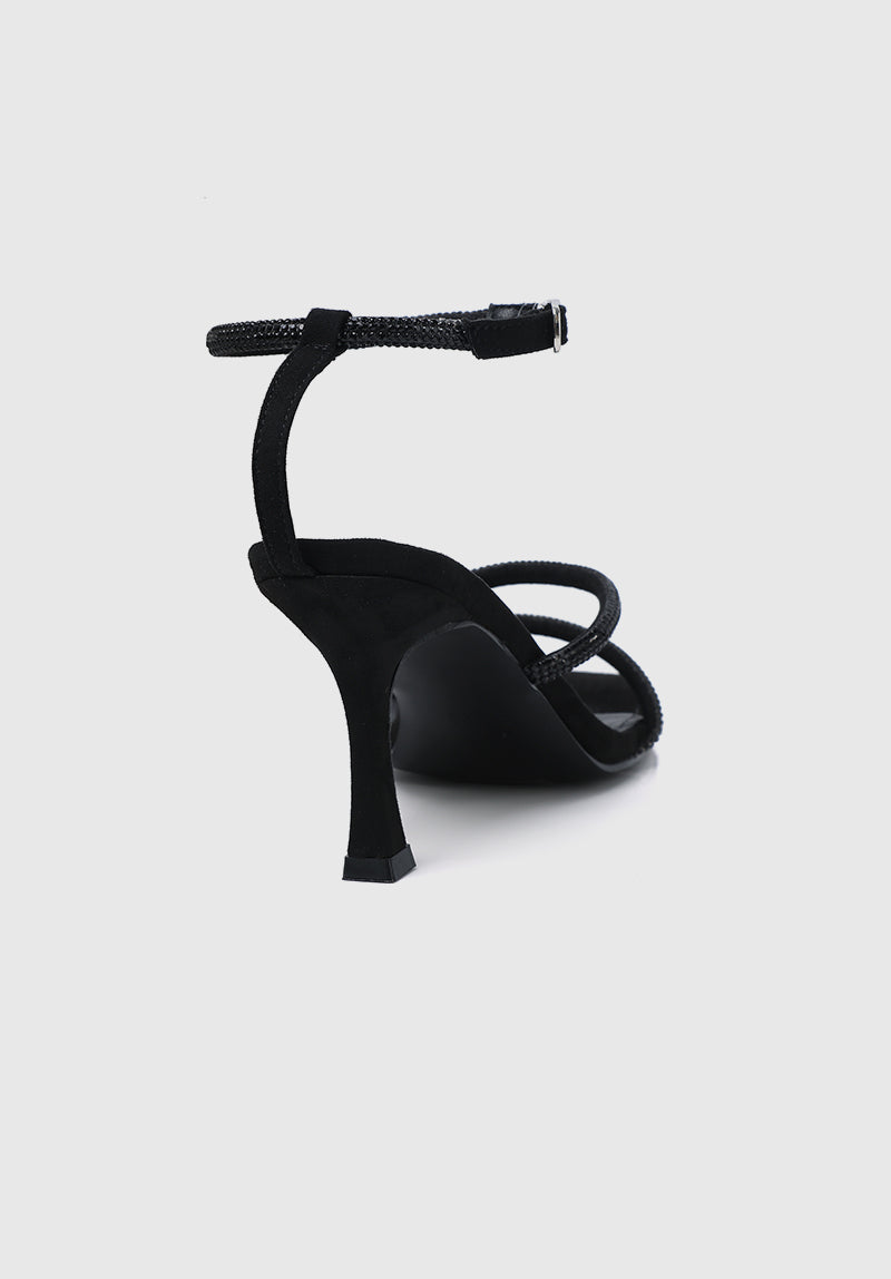 Jobeth Open Toe Heels (Black)