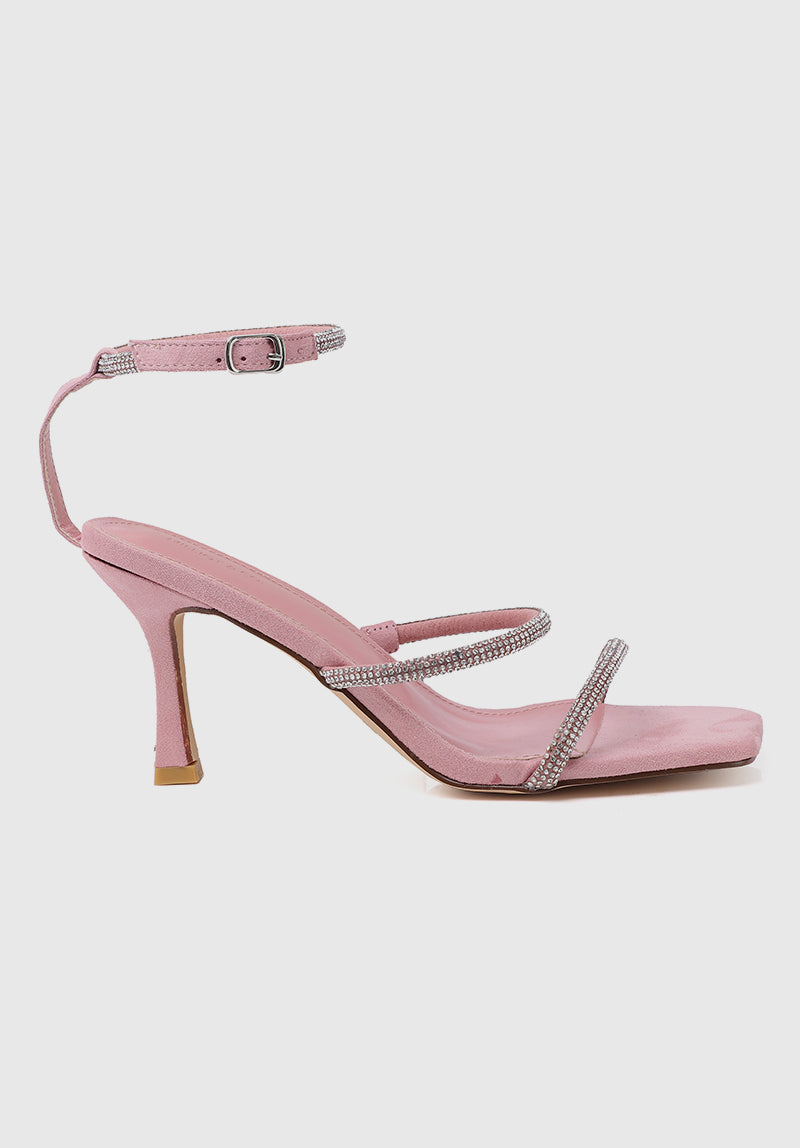 Jobeth Open Toe Heels (Pink)